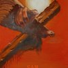 Плакат акции «САМ»(Спасем Азовское море!)  автор - А.Кондаков, идея - И.Коваленко