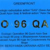 QSL-карточка специальной аматорской экологической радиостанции акции САМ(Спасем Азовское море) _1996 год