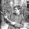 Юный Слава Самойлов - студент БГПИ_и джазист, и даже немного рокер _1966