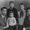 Вальтер и Наталья Рыбас с детьми_конец 60-х